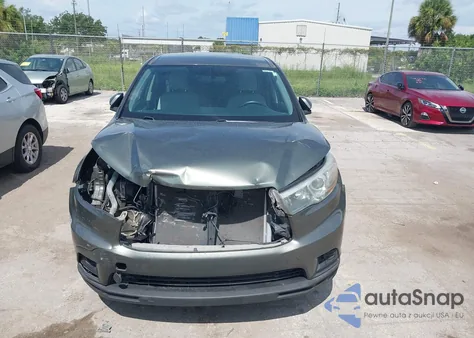 2015 Toyota Highlander Le/Le Plus z USA, uszkodzony, nr VIN 5TDZKRFH1FS062662